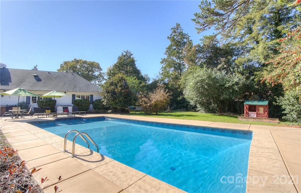 6955 Old Providence Road Charlotte, NC 28226 - Photo 32 of 44 a view of swimming pool with lounge chair
