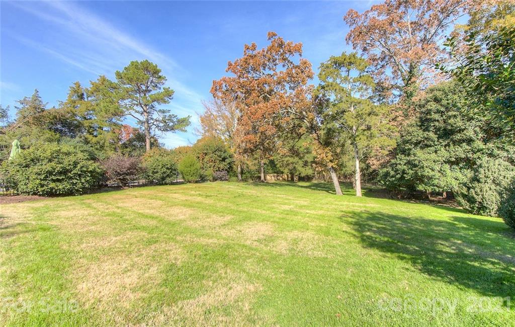 6955 Old Providence Road Charlotte, NC 28226 - Photo 43 of 44 a view of a big yard with an trees