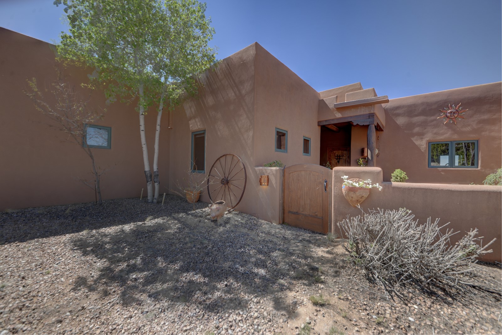 47 Azul Loop Santa Fe, NM 87508 - Photo 6 of 36 Fiew of Front Entrance