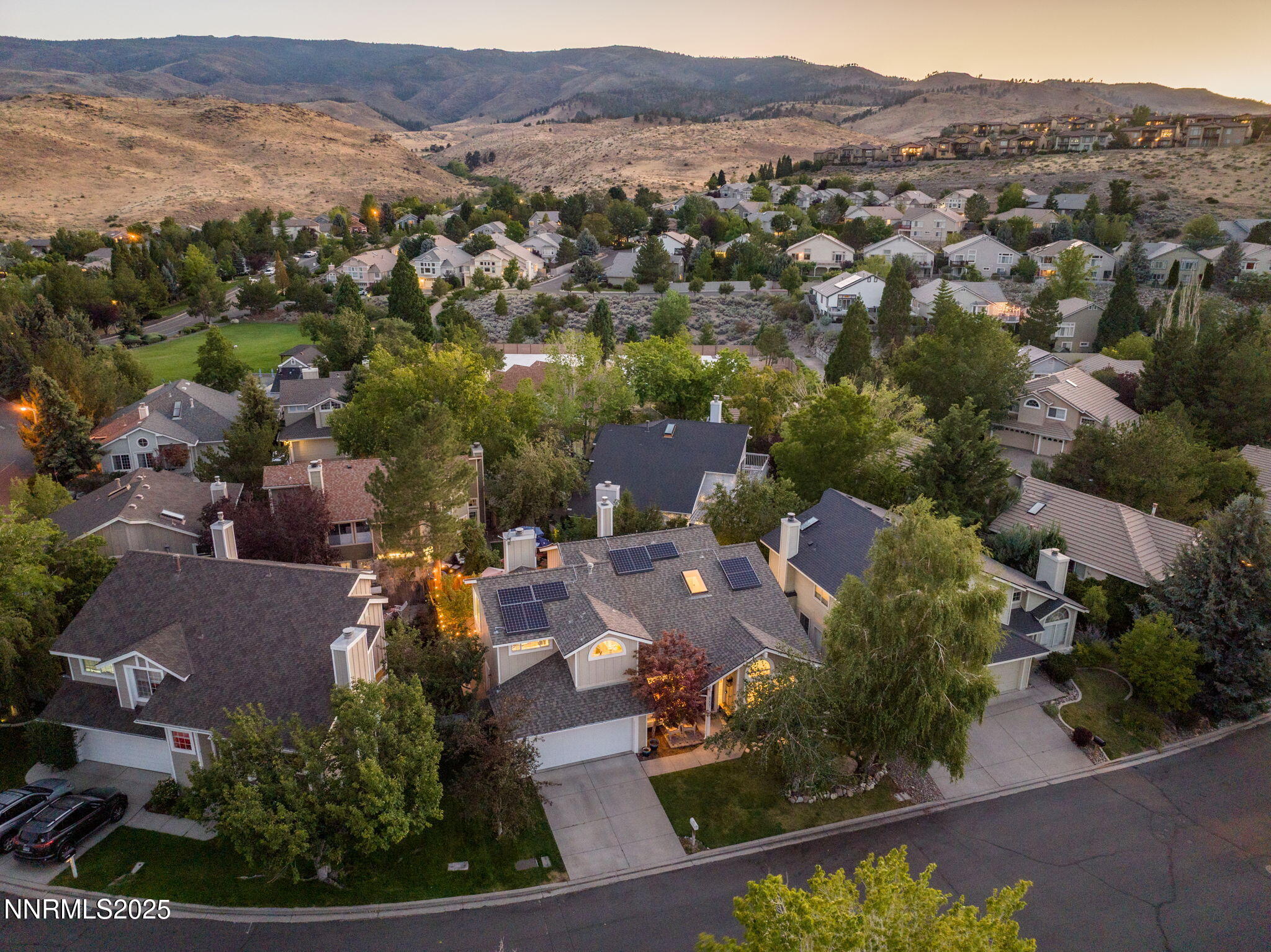 6207 Sunrise Meadows Loop Reno, NV 89519 - Photo 45 of 50 an aerial view of a city with lots of residential buildings