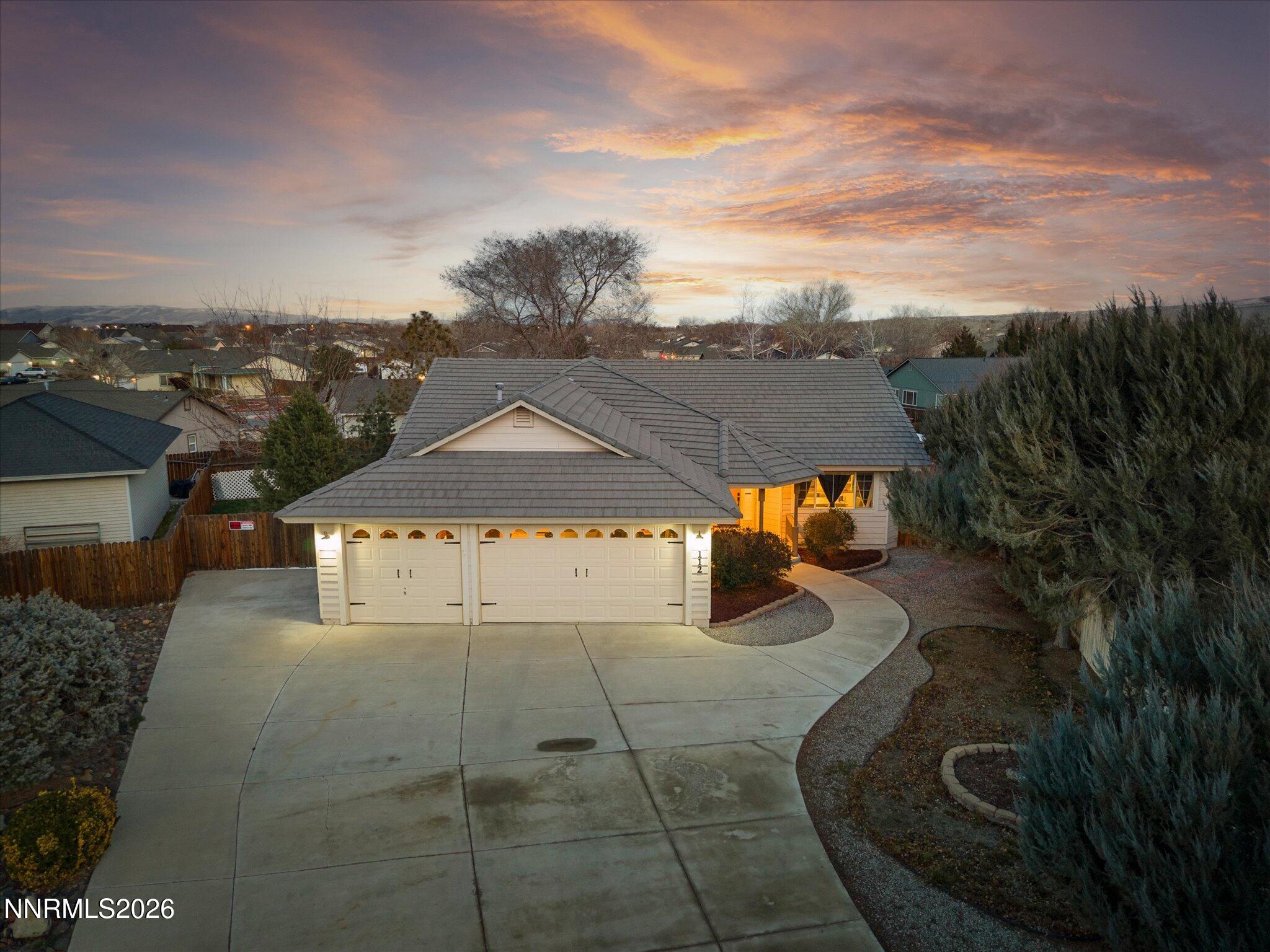 112 Alexander Court Fernley, NV 89408 - Photo 2 of 61 a view of a terrace with sky view