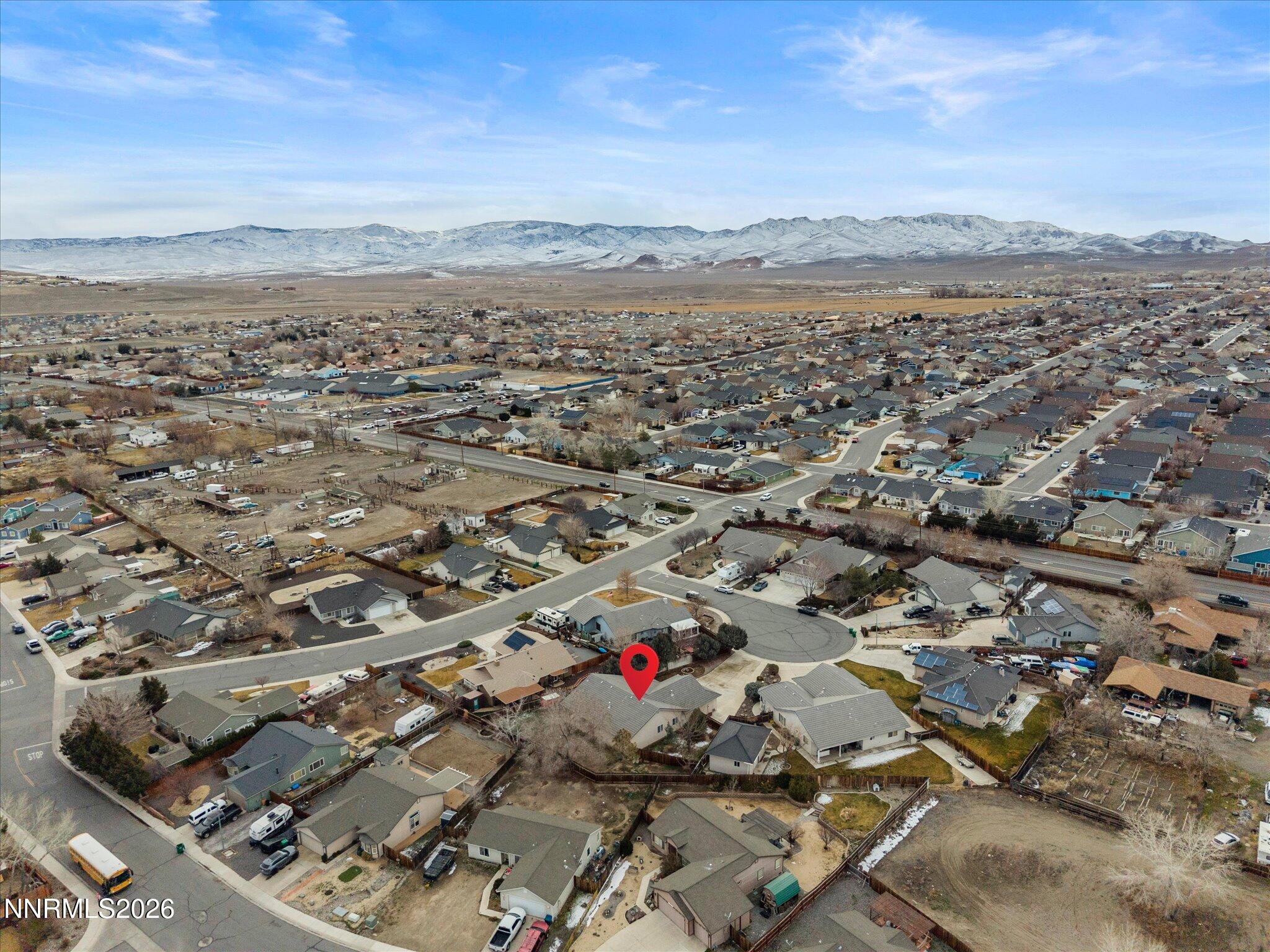 112 Alexander Court Fernley, NV 89408 - Photo 49 of 61 an aerial view of a city