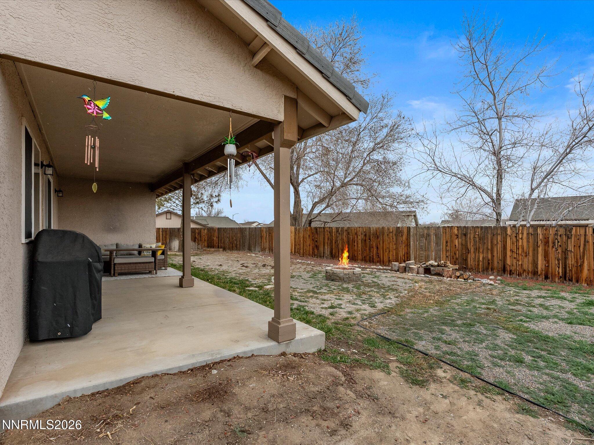 112 Alexander Court Fernley, NV 89408 - Photo 53 of 61 a view of a backyard of the house
