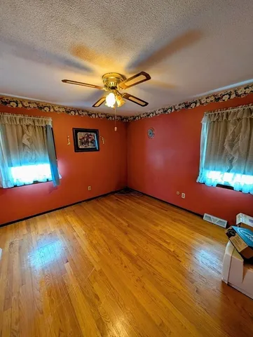 wooden floor in a room