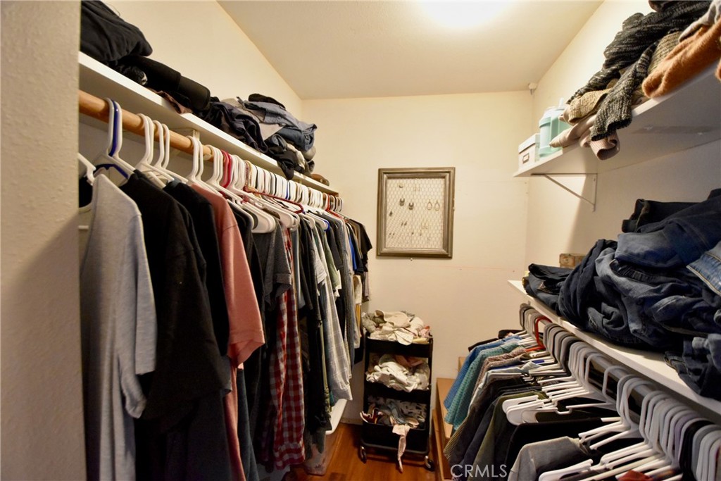 935 Truttman Lane Grenada, CA 96038 - Photo 29 of 44 a view of walk in closet with clothes and shoes
