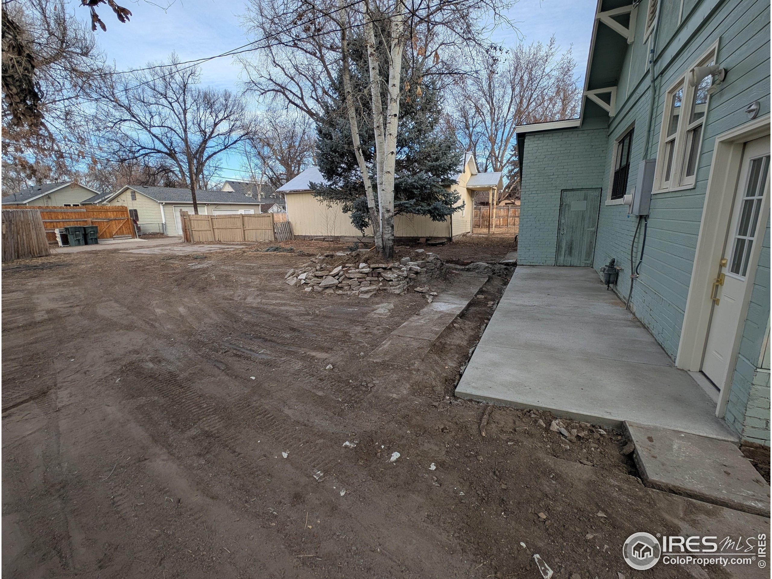 710 Carson Street Brush, CO 80723 - Photo 29 of 31 a view of a yard with snow on the road