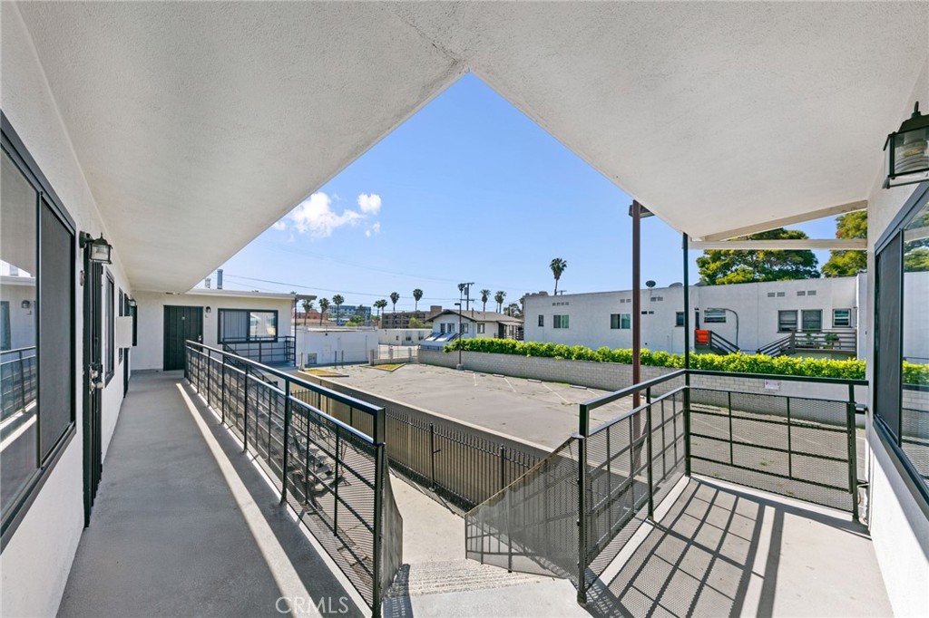 1242 Cedar Avenue Long Beach, CA 90813 - Photo 12 of 22 a view of a terrace with wooden floor and seating space