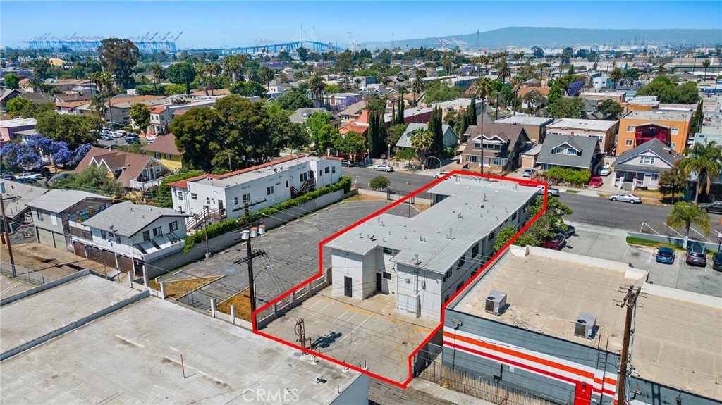 1242 Cedar Avenue Long Beach, CA 90813 - Photo 5 of 22 an aerial view of a city