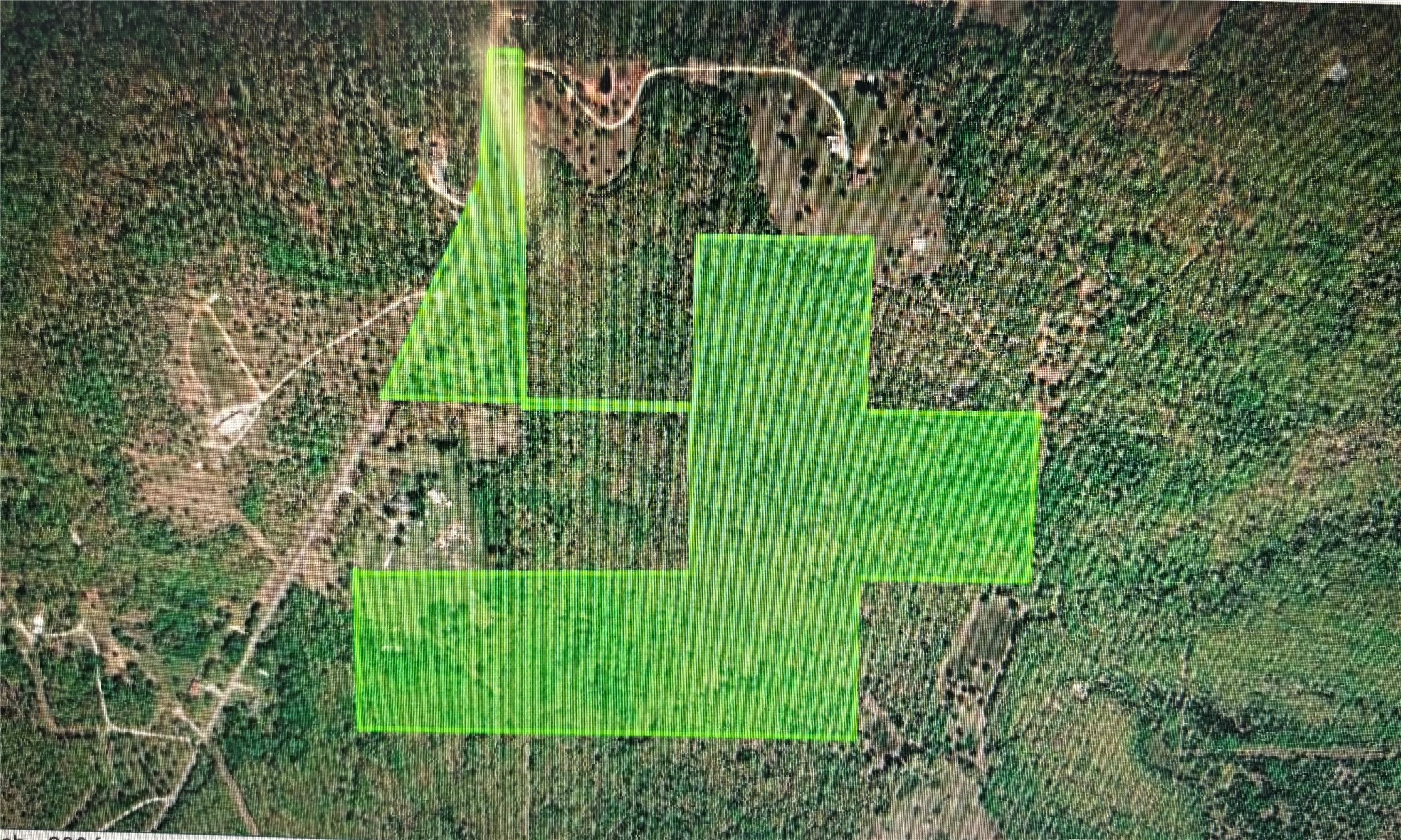 0 4530th Road Vian, OK 74962 - Photo 7 of 7 Property Boundary Map. Illustrating the defined perimeter of the property