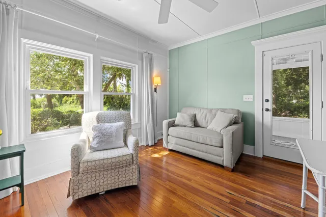 a view of a house with a porch