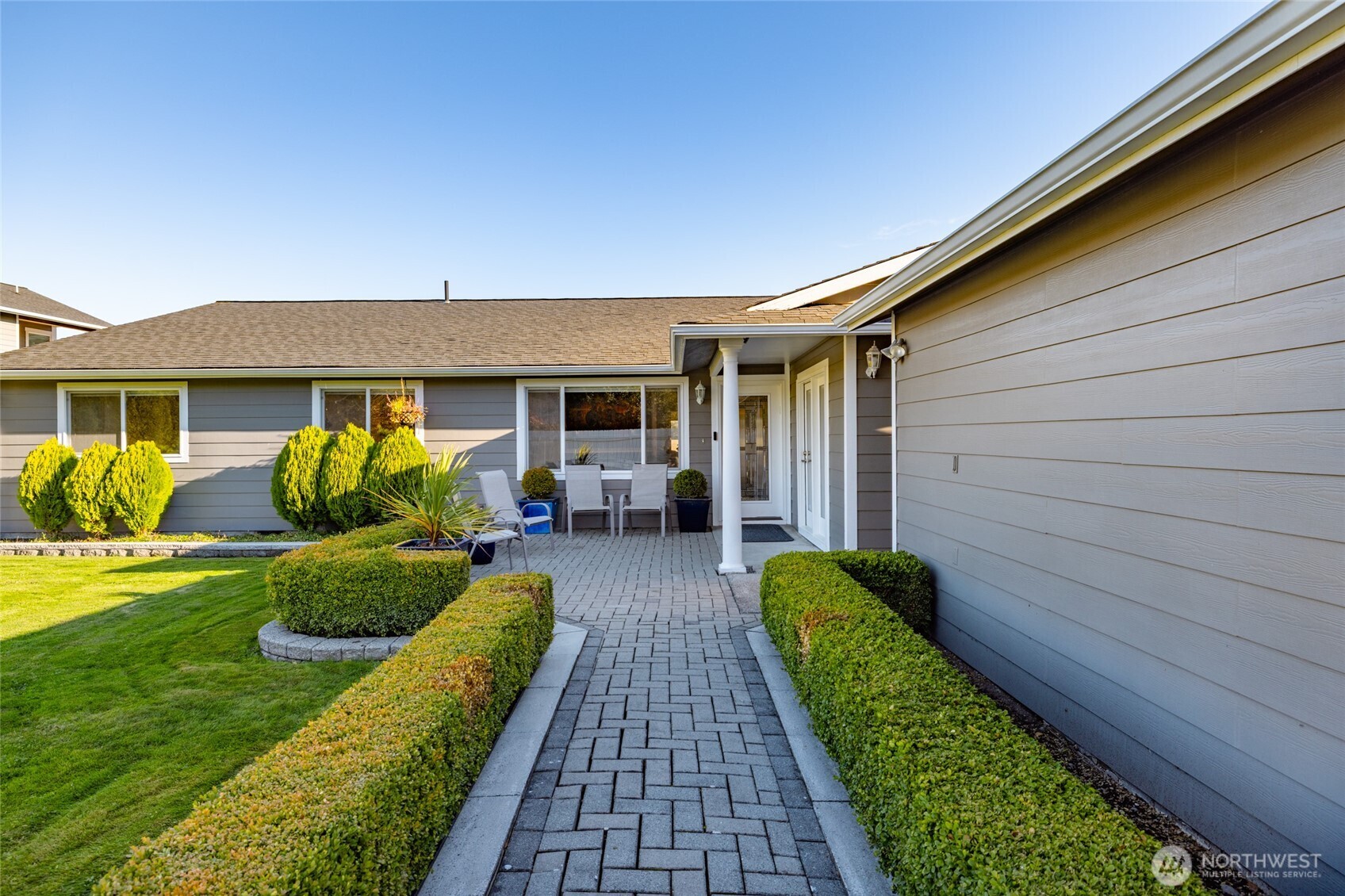 733 Maple Avenue La Conner, WA 98257 - Photo 4 of 39 a view of a house with backyard and porch