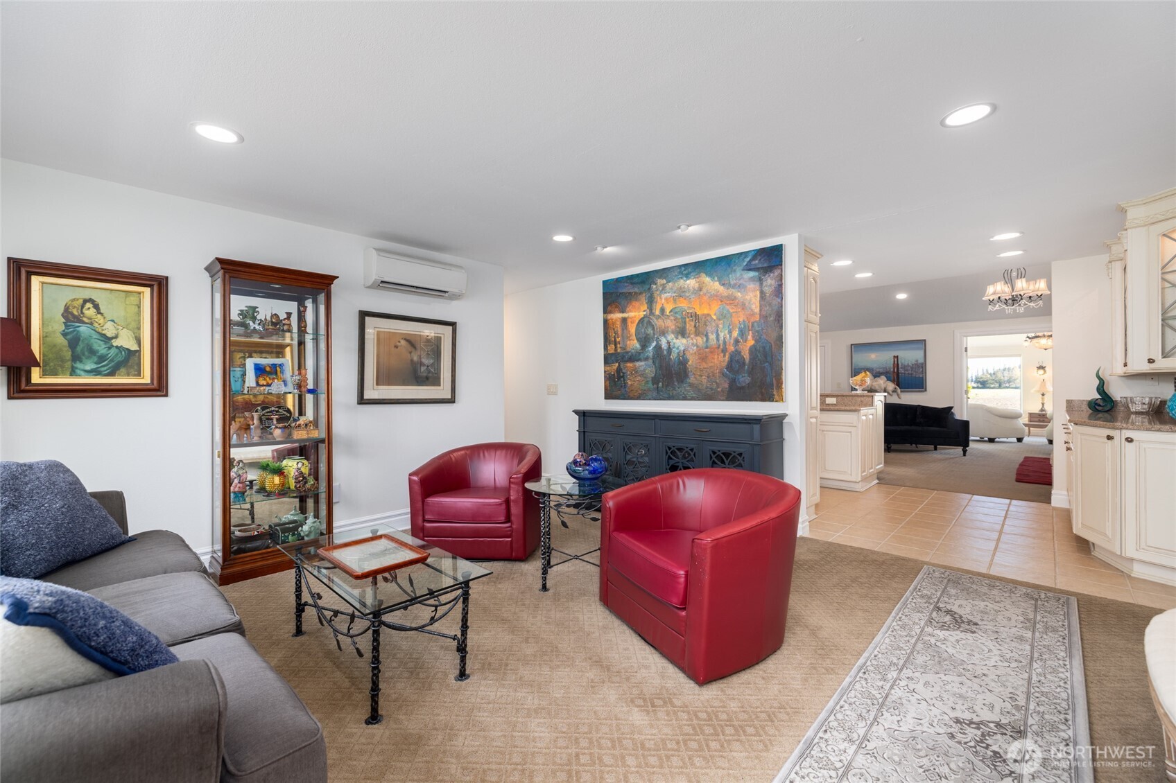 733 Maple Avenue La Conner, WA 98257 - Photo 6 of 39 a living room with furniture kitchen view and a window