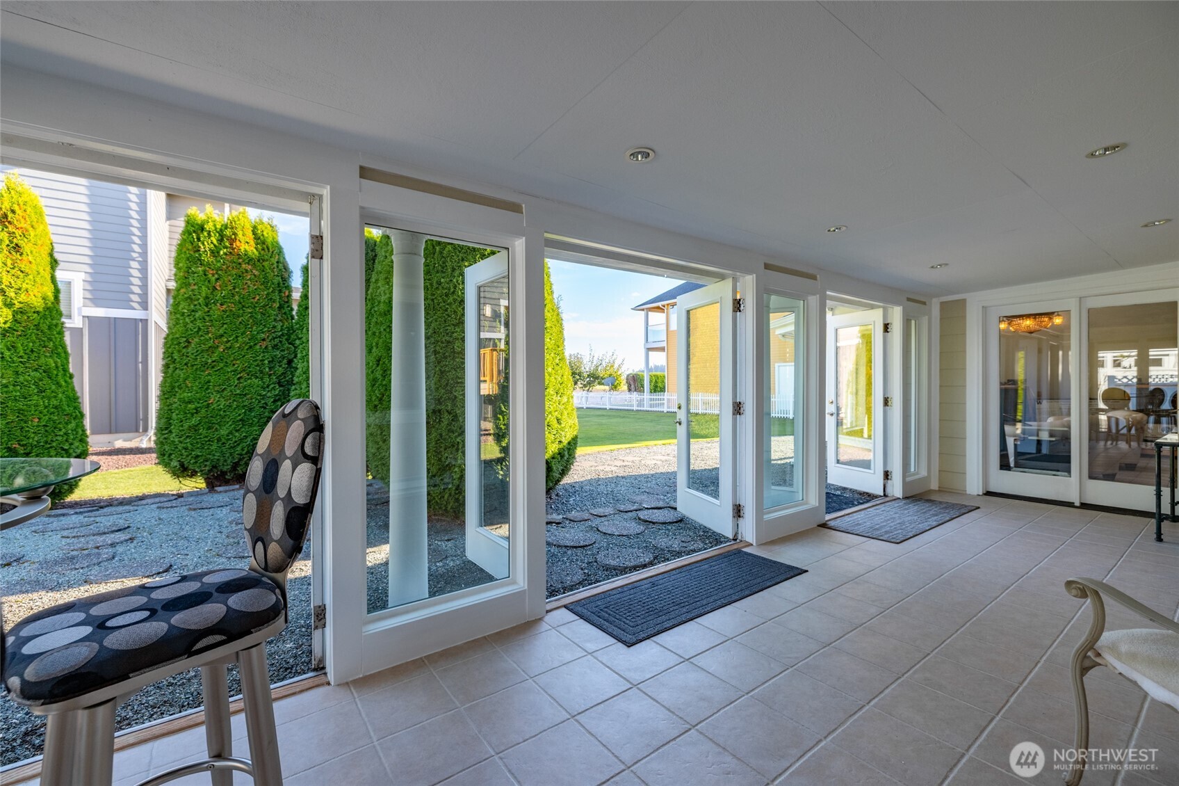733 Maple Avenue La Conner, WA 98257 - Photo 7 of 39 a view of a room with balcony and ocean view