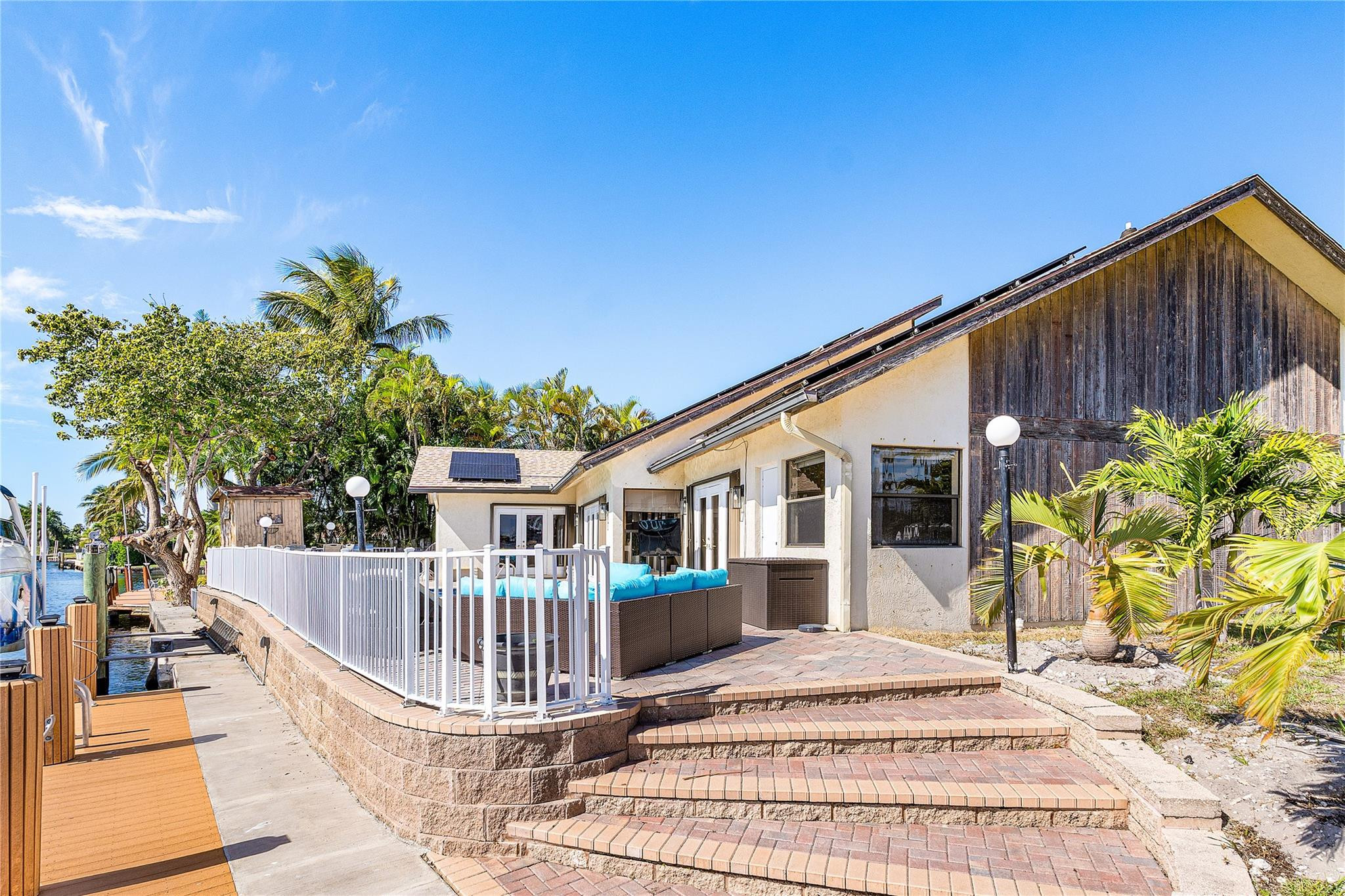 630 Southeast 9th Avenue Pompano Beach, FL 33060 - Photo 33 of 49 Deck and Dock from one angle