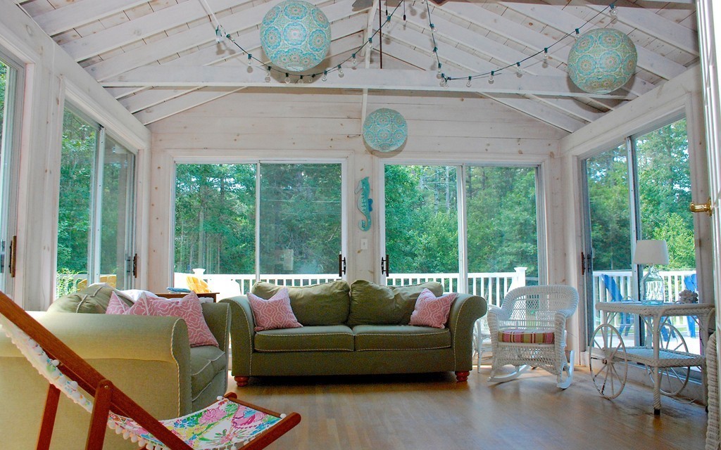 76 Stagecoach Road Duxbury, MA 02332 - Photo 12 of 26 a living room with furniture and a floor to ceiling window