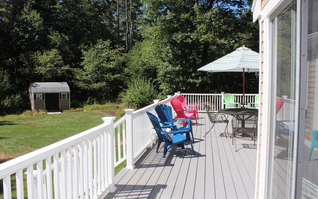 76 Stagecoach Road Duxbury, MA 02332 - Photo 23 of 26 a view of deck with furniture and barbeque oven