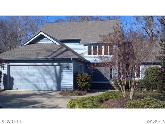 5806 Spinnaker Cove Road Midlothian, VA 23112 - Photo 1 of 12 Exterior Front - Front of property from street with 2 car front entry