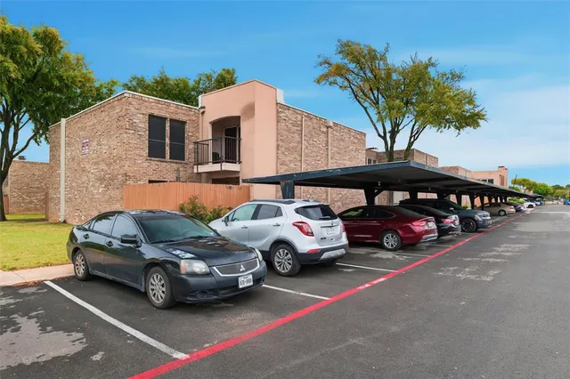 a car parked in front of a house