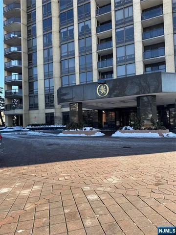 a view of a building with a street