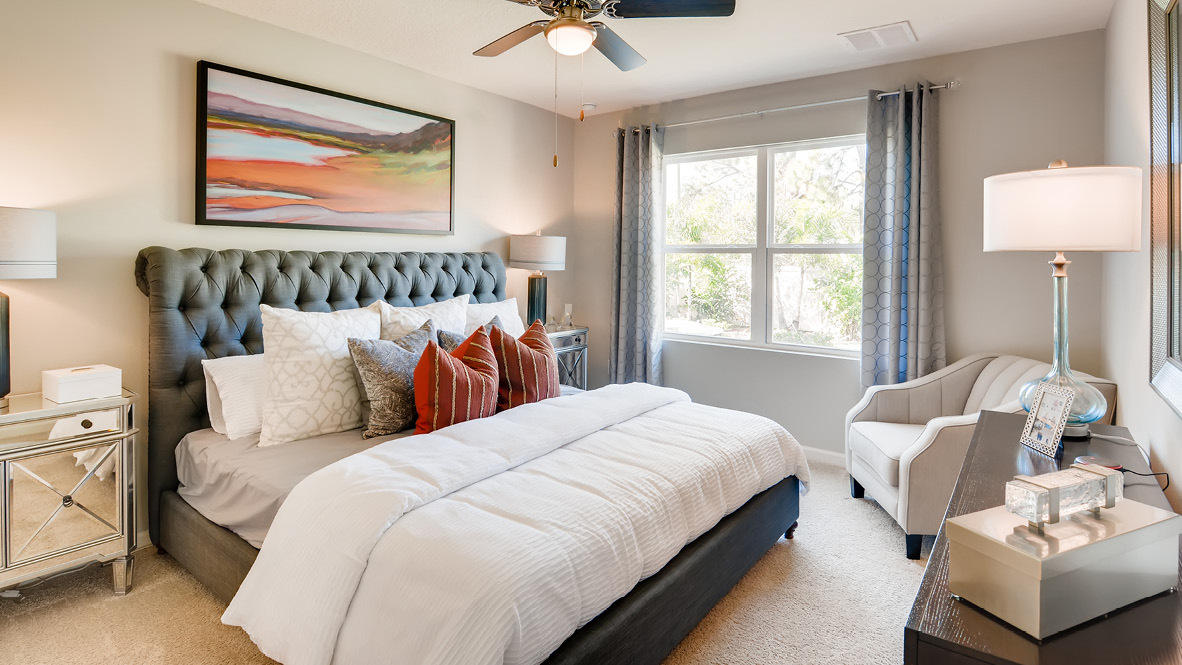 3309 Trinity Circle Fort Pierce, FL 34945 - Photo 5 of 19 a bedroom with bed and a window