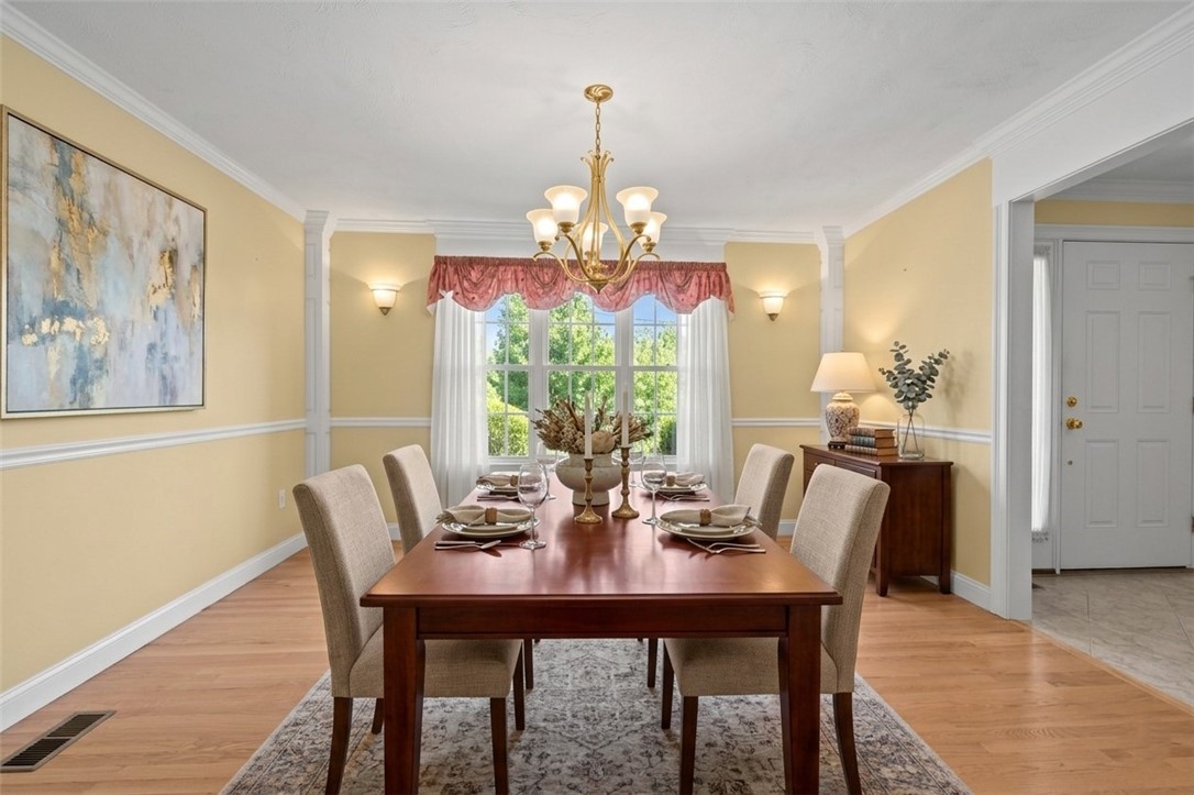 125 W Road Cumberland, RI 02864 - Photo 18 of 50 Virtually Staged Dining Room