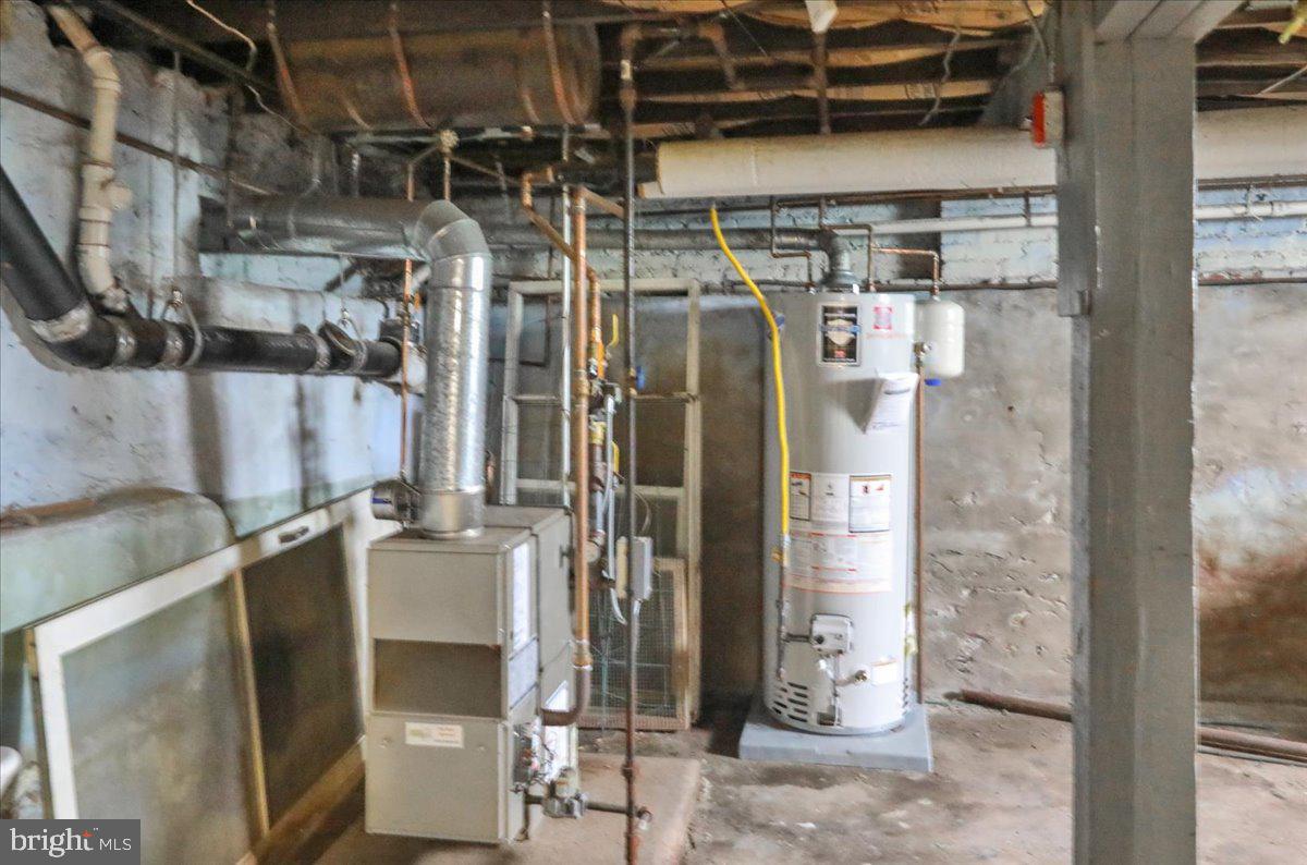 529 Chestnut Street West Reading, PA 19611 - Photo 16 of 29 a close view of water heater room