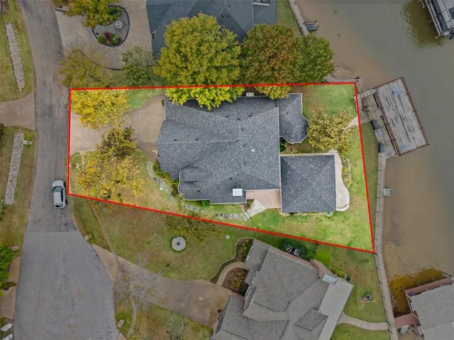 a view of a swimming pool with an ocean view