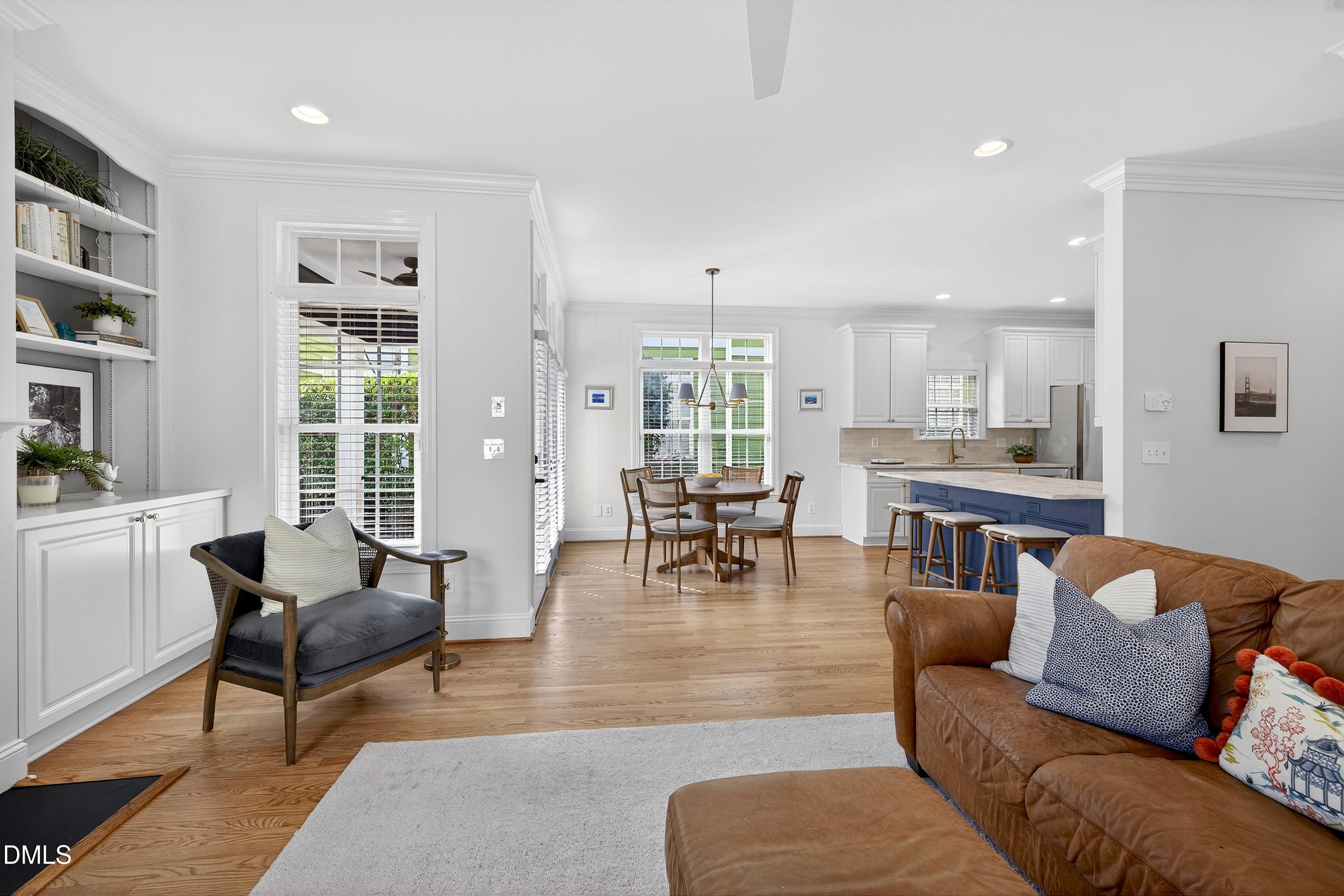 1168 Harp Street Raleigh, NC 27604 - Photo 14 of 45 a living room with furniture and a large window