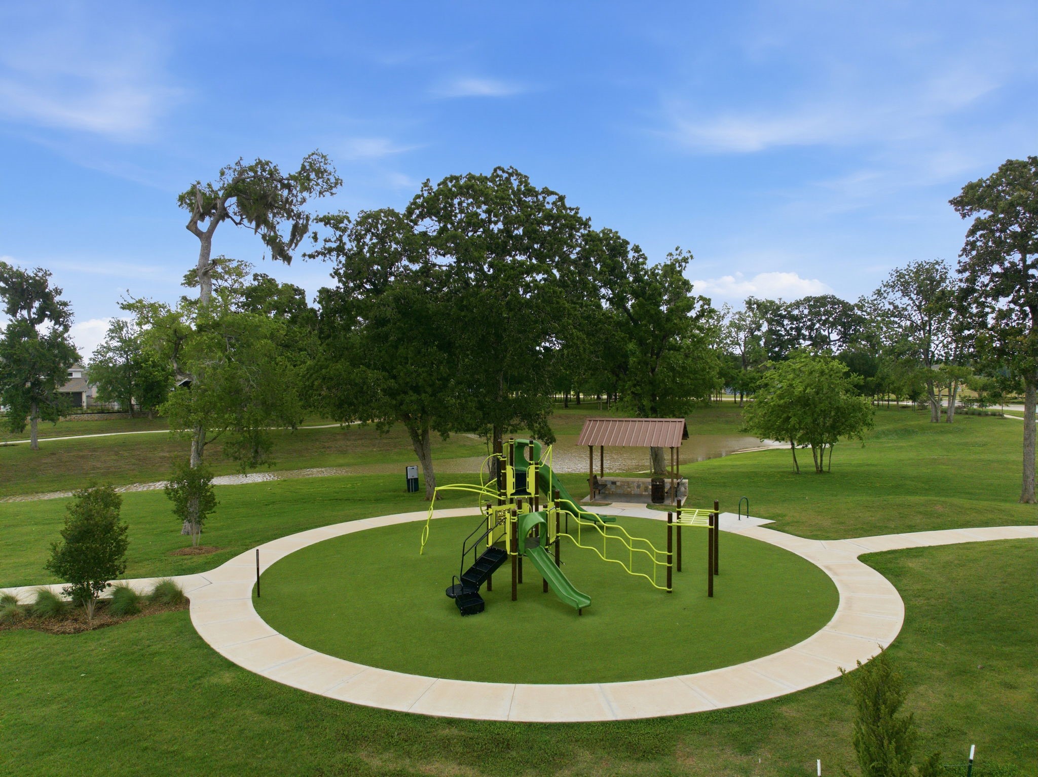 32503 Vly Redstem Way Fulshear, TX 77441 - Photo 8 of 18 a view of a golf course with a fountain
