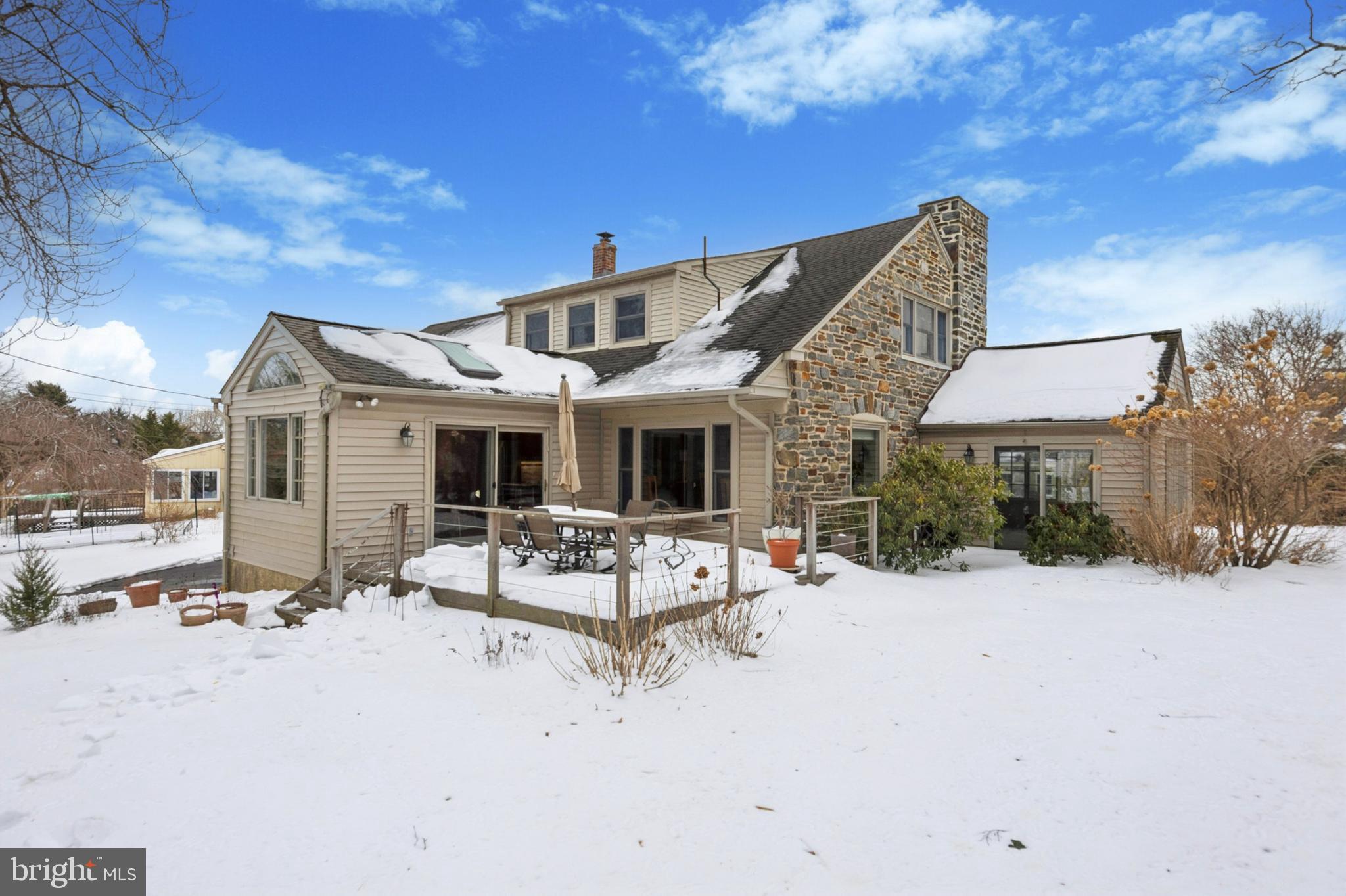 505 Red Leaf Road Wynnewood, PA 19096 - Photo 34 of 35 Exterior back with deck