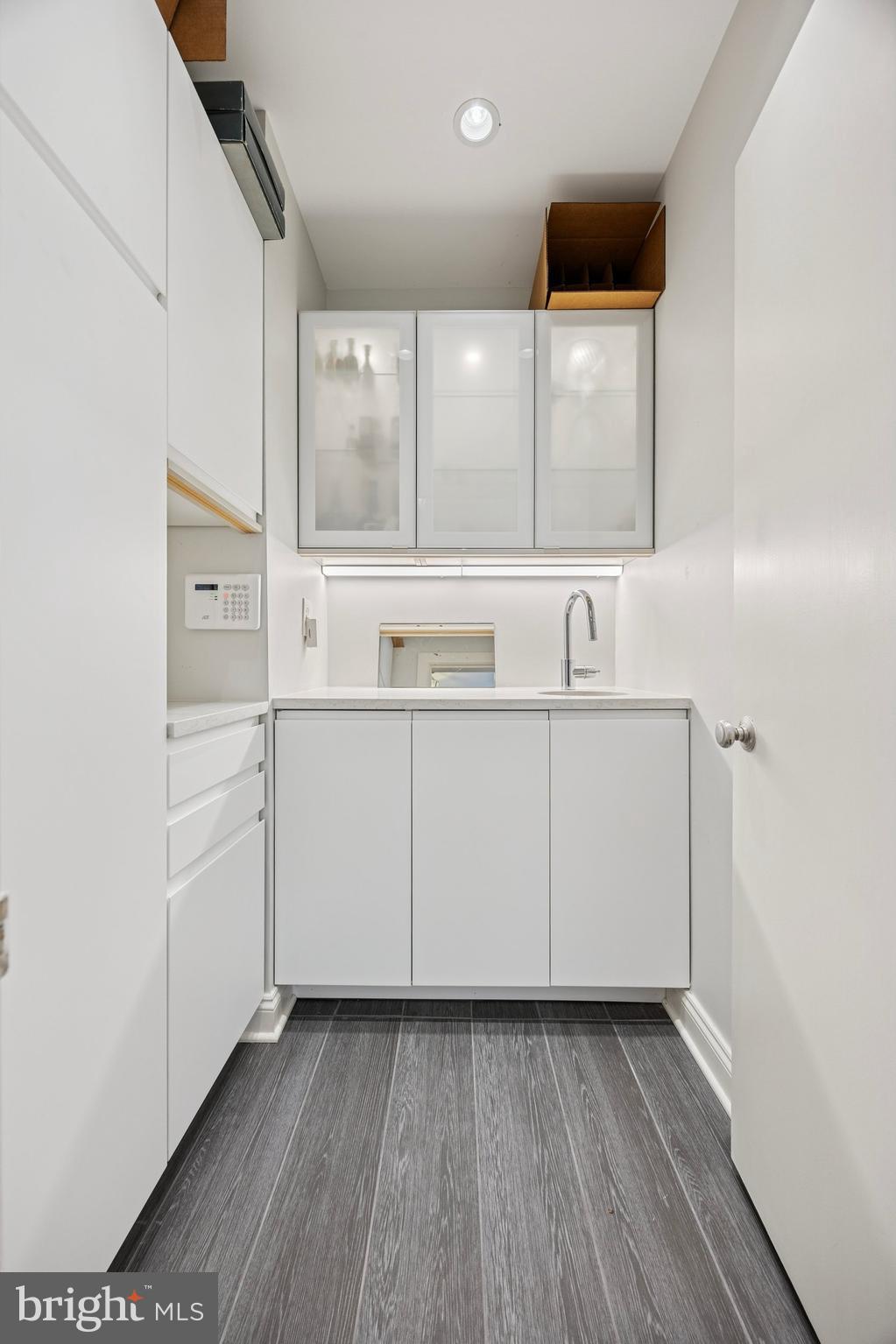 505 Red Leaf Road Wynnewood, PA 19096 - Photo 4 of 35 First Floor Wet Bar with Cabinetry