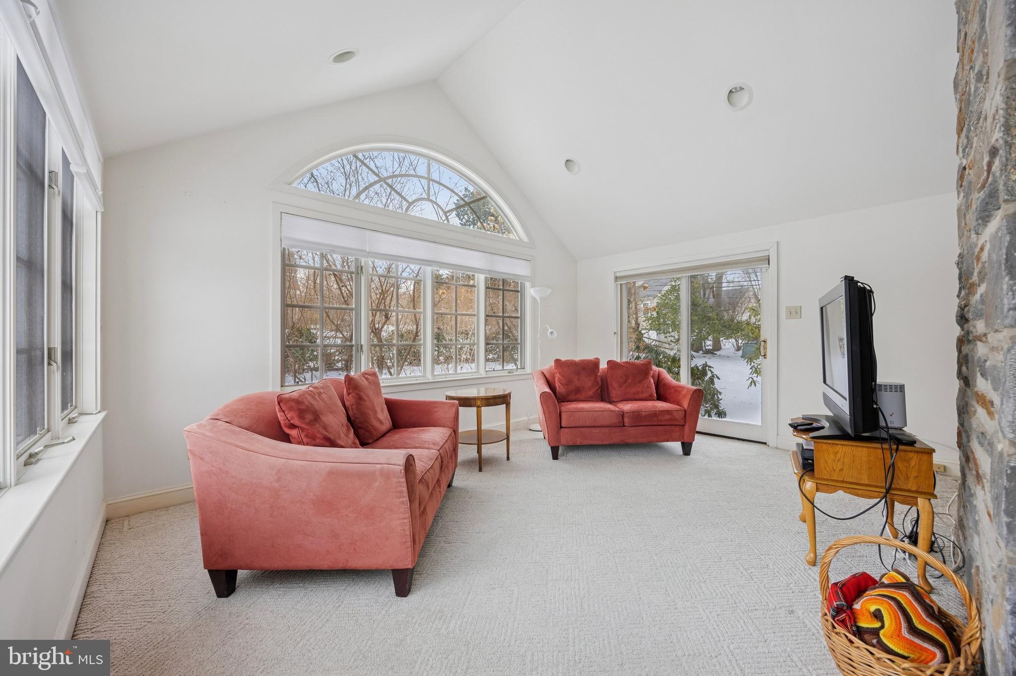 505 Red Leaf Road Wynnewood, PA 19096 - Photo 9 of 35 Family Room Addition with cathedral ceiling