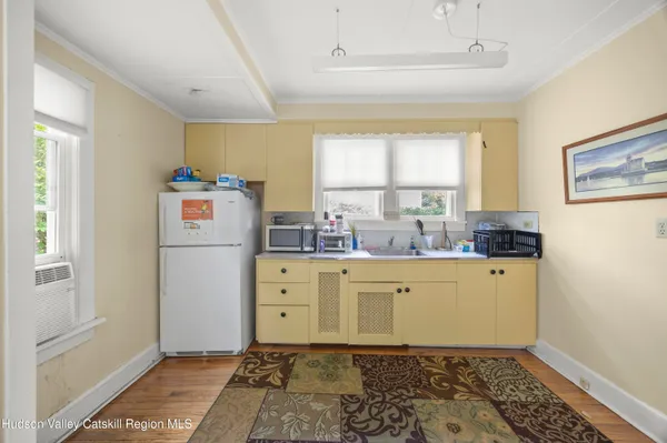 a room with furniture and window