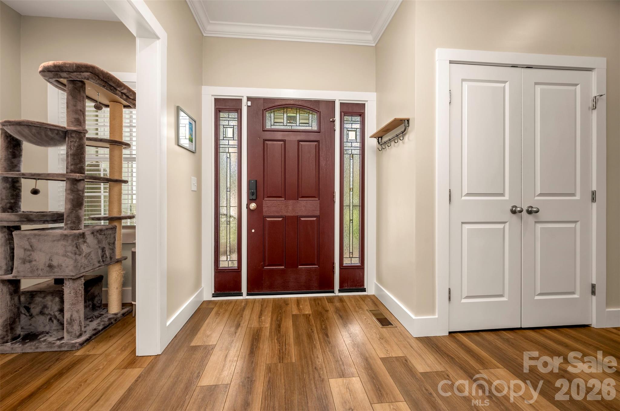 457 Edwards Street Extension Rutherfordton, NC 28139 - Photo 12 of 39 a view of livingroom with hardwood floor and hallway