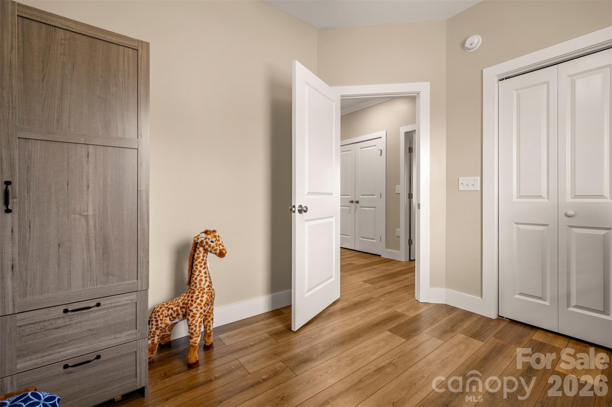 457 Edwards Street Extension Rutherfordton, NC 28139 - Photo 21 of 39 a view of a room with wooden floor and closet