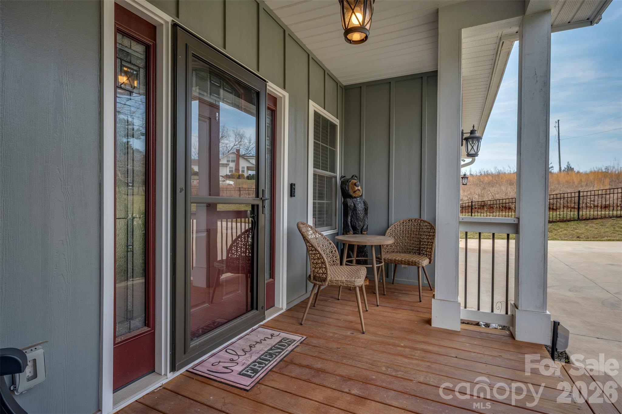 457 Edwards Street Extension Rutherfordton, NC 28139 - Photo 29 of 39 a view of a hallway with wooden floor and furniture