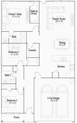 $237,840 | 6135 Daintree Court, Montgomery, TX 77316
