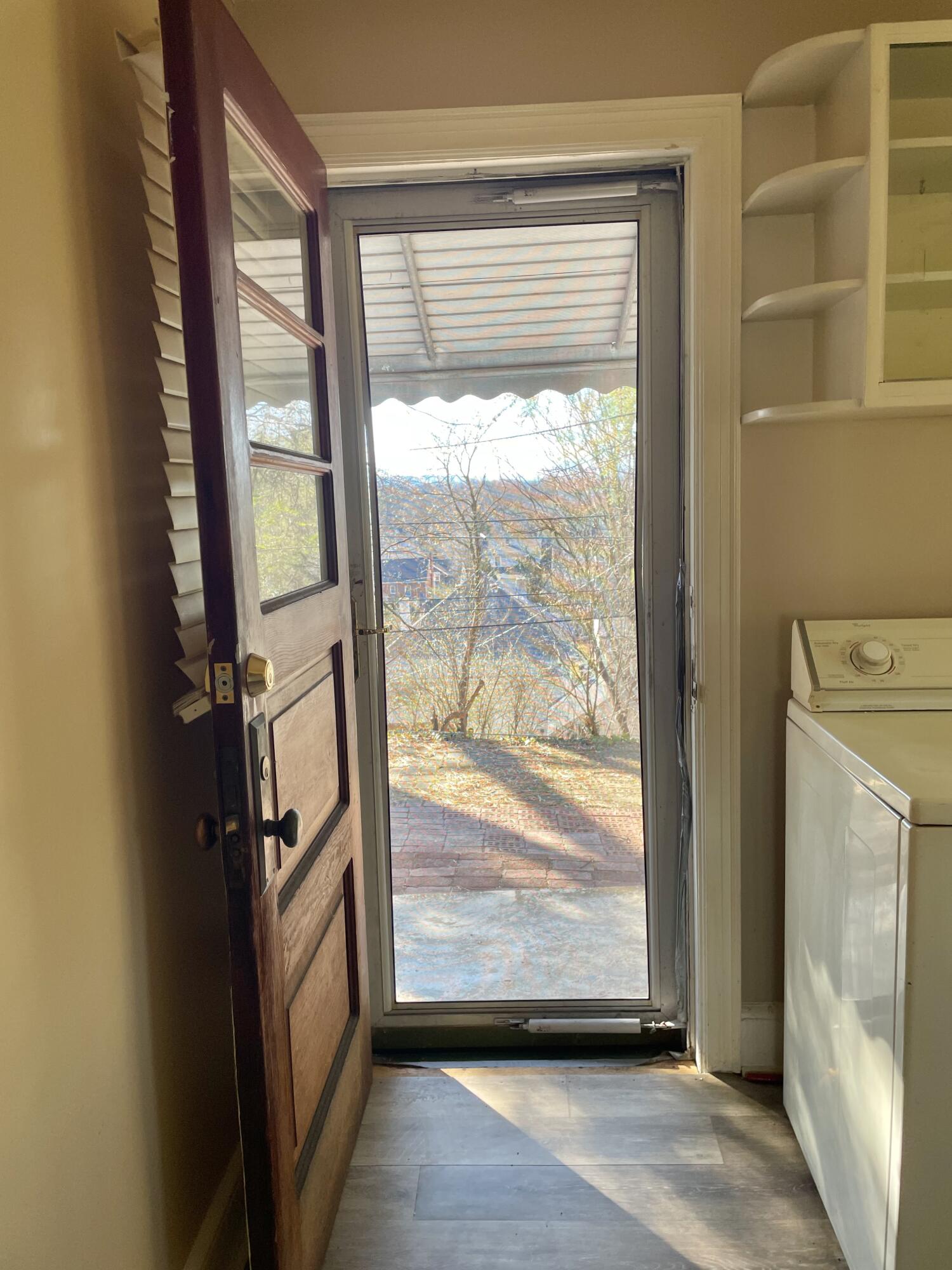 1152 Hamilton Avenue Southwest Roanoke, VA 24015 - Photo 14 of 36 back door off kitchen