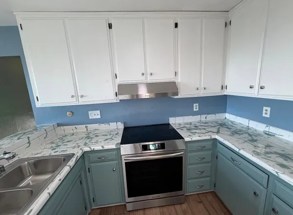 a view of a small space