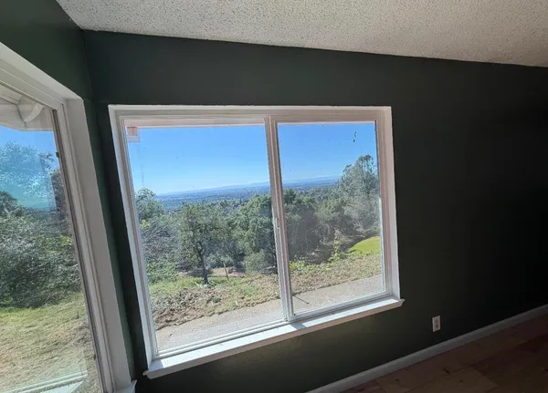 a view of outdoor space and deck