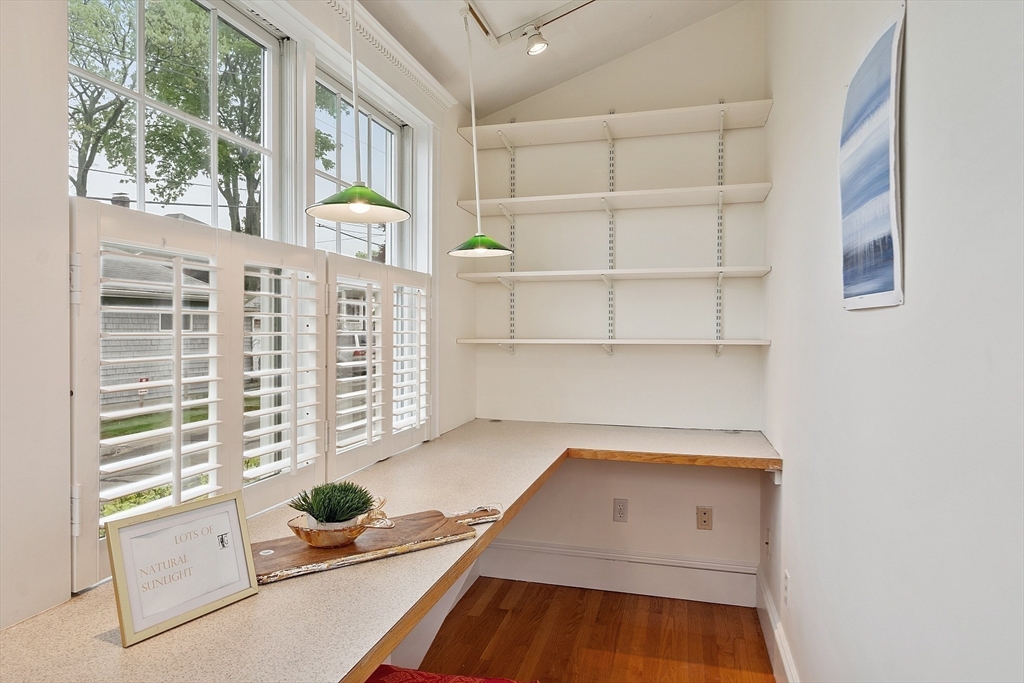 3 Baker Road Nahant, MA 01908 - Photo 17 of 41 a view of walk in closet with empty racks