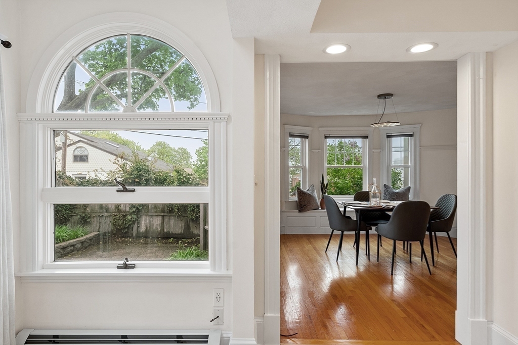 3 Baker Road Nahant, MA 01908 - Photo 24 of 41 a view of a dining room with furniture window and wooden floor