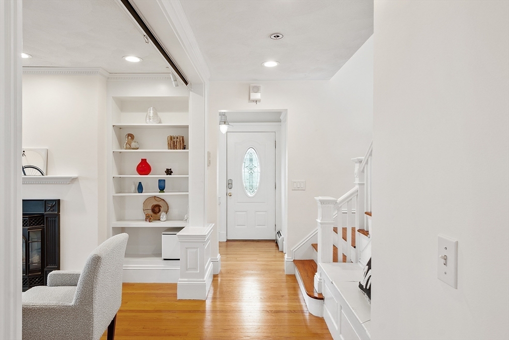 3 Baker Road Nahant, MA 01908 - Photo 25 of 41 a living room with furniture and a fireplace