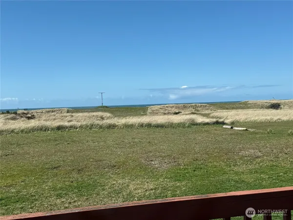 a view of an ocean from a balcony