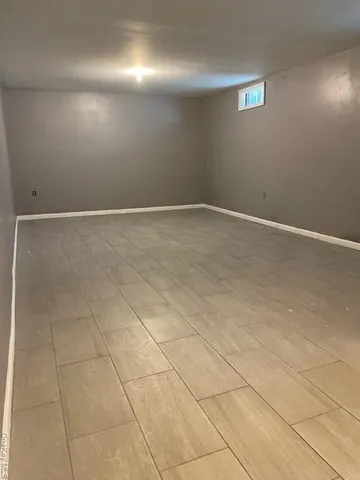 a close view of a closet