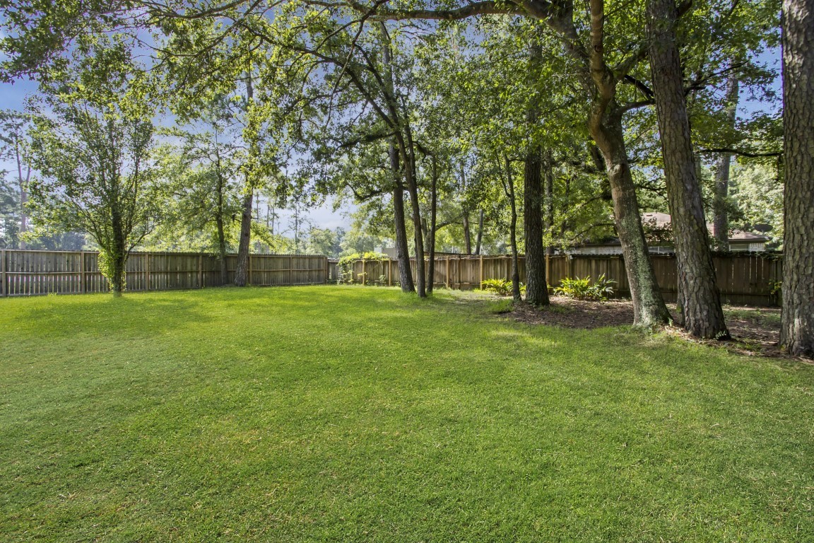 3203 Willie Way Spring, TX 77380 - Photo 26 of 31 a view of yard with trees