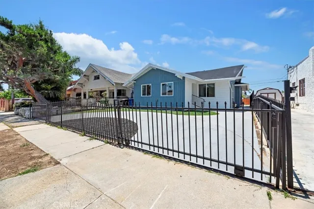 a front view of a house having yard