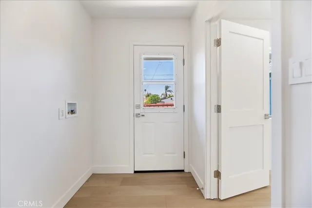 a small space with a window