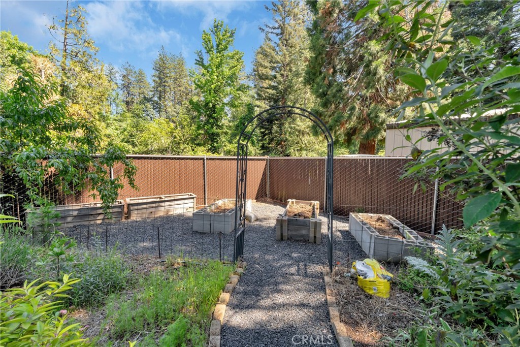 1394 Wagstaff Road Paradise, CA 95969 - Photo 40 of 46 a view of backyard with outdoor seating and green space