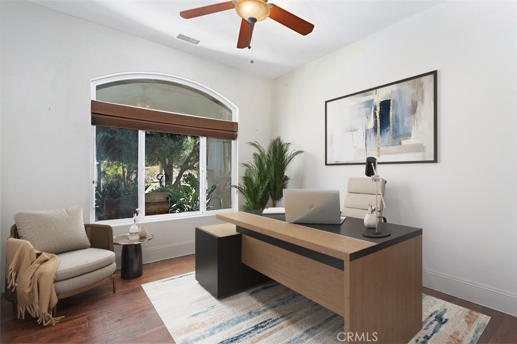 4106 Rock Mountain Road Fallbrook, CA 92028 - Photo 11 of 36 a living room with furniture and a large window